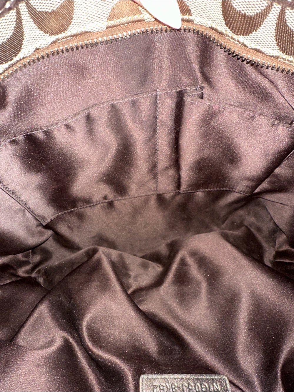 Coach Beaded Signature Gallery Tote Bag, - Picture 11 of 11